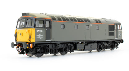 Pre-Owned Class 33/1 Engineers Grey 33116 Diesel Locomotive - DCC Fitted