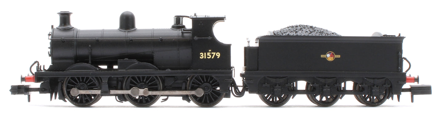 372-778SF SE&CR C Class 31579 BR Black (Late Crest) Steam Locomotive - DCC Sound