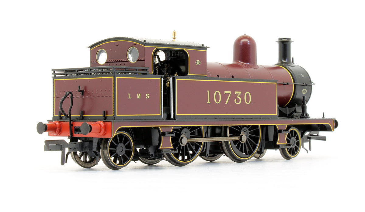 Pre-Owned L&YR 2-4-2 Tank 10730 LMS Crimson Steam Locomotive