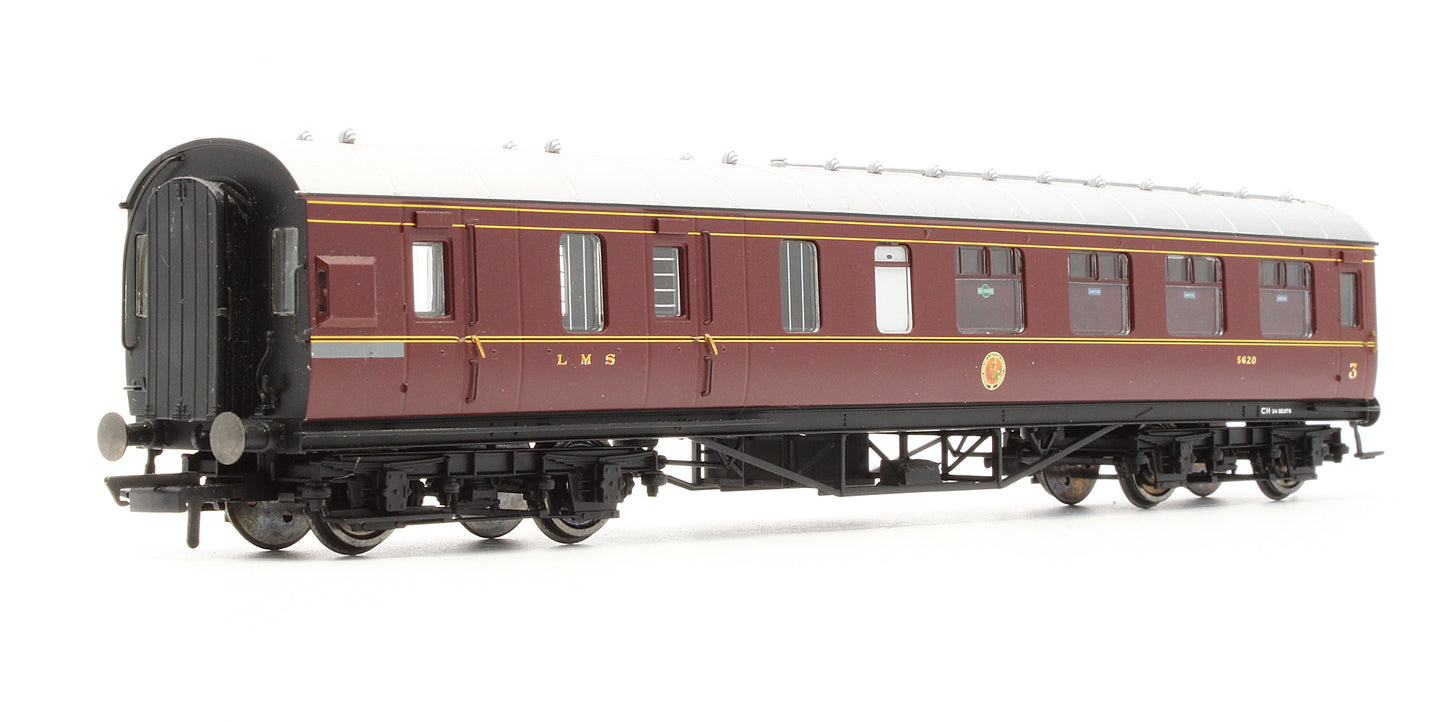 Pre-Owned R4232 LMS Standard Period 3 Corridor Brake 3rd Class Coach '5620'