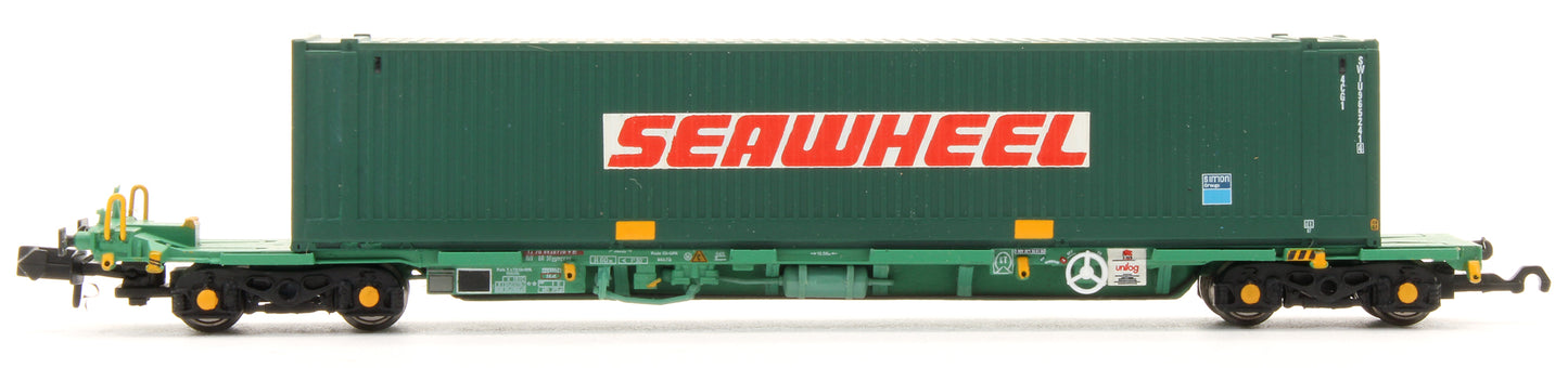 Pre-Owned Intermodal Bogie Wagons With 45' Containers 'Seawheel'
