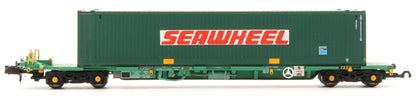 Pre-Owned Intermodal Bogie Wagons With 45' Containers 'Seawheel'