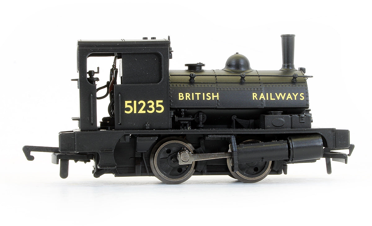 Pre-Owned BR 0-4-0 Pug '51235' Steam Locomotive