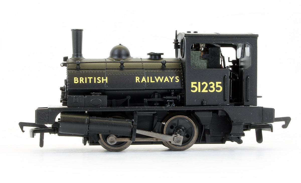 Pre-Owned BR 0-4-0 Pug '51235' Steam Locomotive