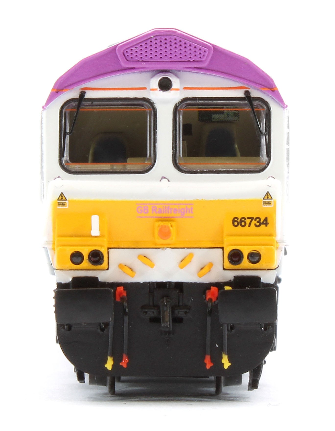 2D-066-006 Class 66 66734 Jubilee Pink "Platinum Jubilee" Diesel Locomotive