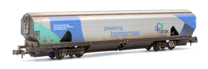 Custom Weathered Drax Power IIA-D Biomass Hopper Twin Pack (Original Drax Power Livery) - Pack A