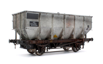 Pre-Owned Kit Built BR Grey 25T Coal Hopper Wagon No.B337128N (Unboxed) - Weathered