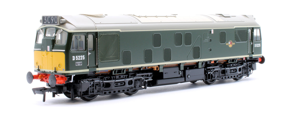Pre-Owned Class 25/1 D5225 BR Green (Small Yellow Panels) Diesel Locomotive
