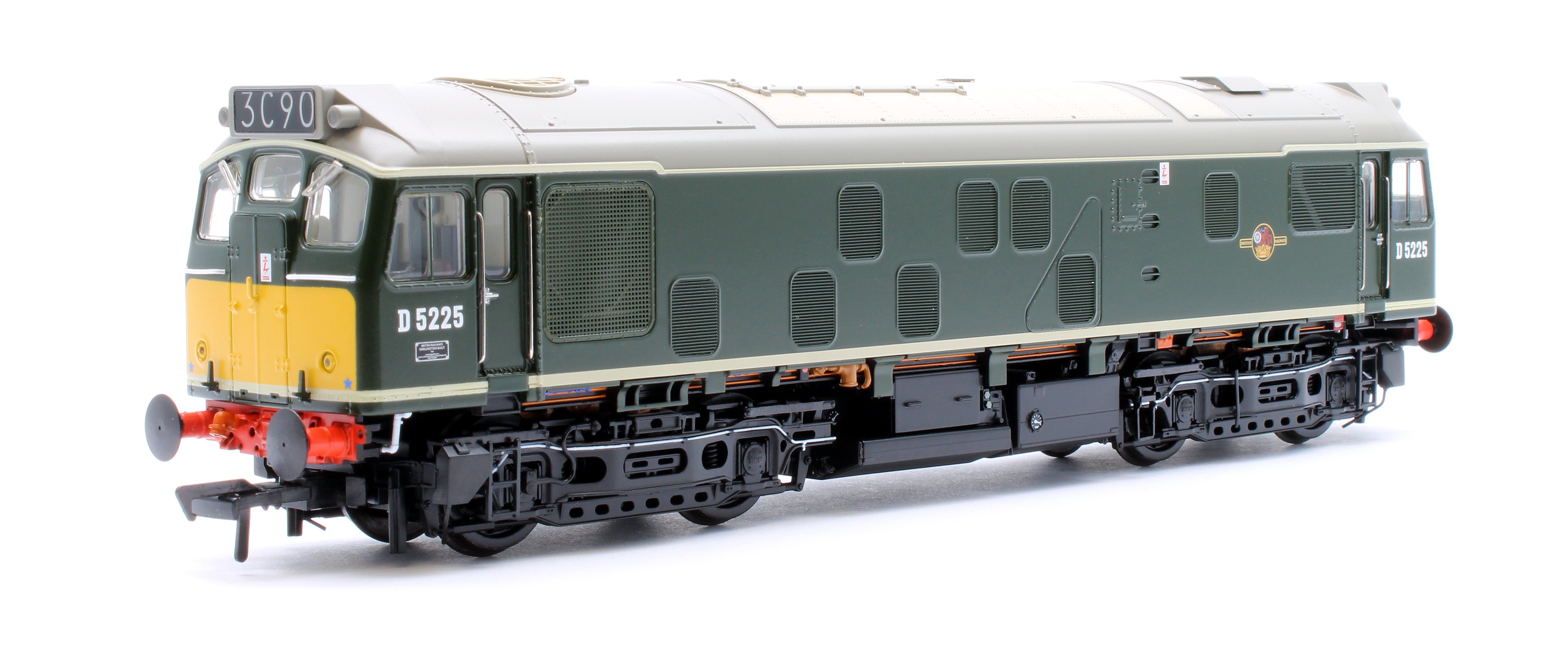 Bachmann 32-343 Class 25/1 D5225 BR Green (Small Yellow – Rails