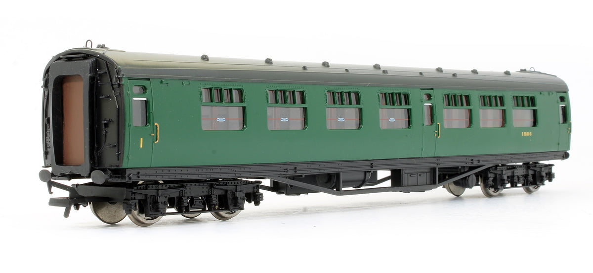 Pre-Owned Set Of 3 Bulleid Coaches BR Green (SR) (Exclusive Edition)