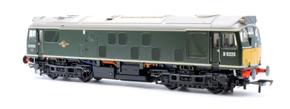 Pre-Owned Class 25/1 D5225 BR Green (Small Yellow Panels) Diesel Locomotive - DCC Sound
