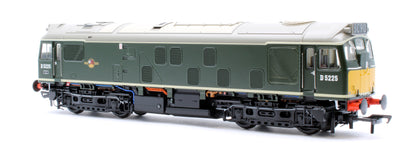 Class 25/1 D5225 BR Green (Small Yellow Panels) Diesel Locomotive