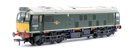 Class 25/1 D5225 BR Green (Small Yellow Panels) Diesel Locomotive - DCC Sound