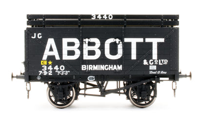 Pre-Owned 8 Plank Wagon With Coke Rails 'Abbott' No.3440