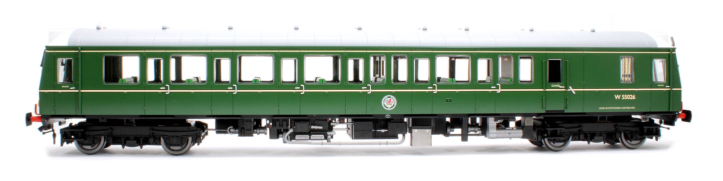 Class 121 55026 BR Green SYP Single Car DMU - DCC Sound Fitted