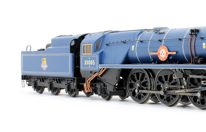 Pre-Owned BR Blue 4-6-2 Merchant Navy Class 'Canadian Pacific' 35005 Steam Locomotive