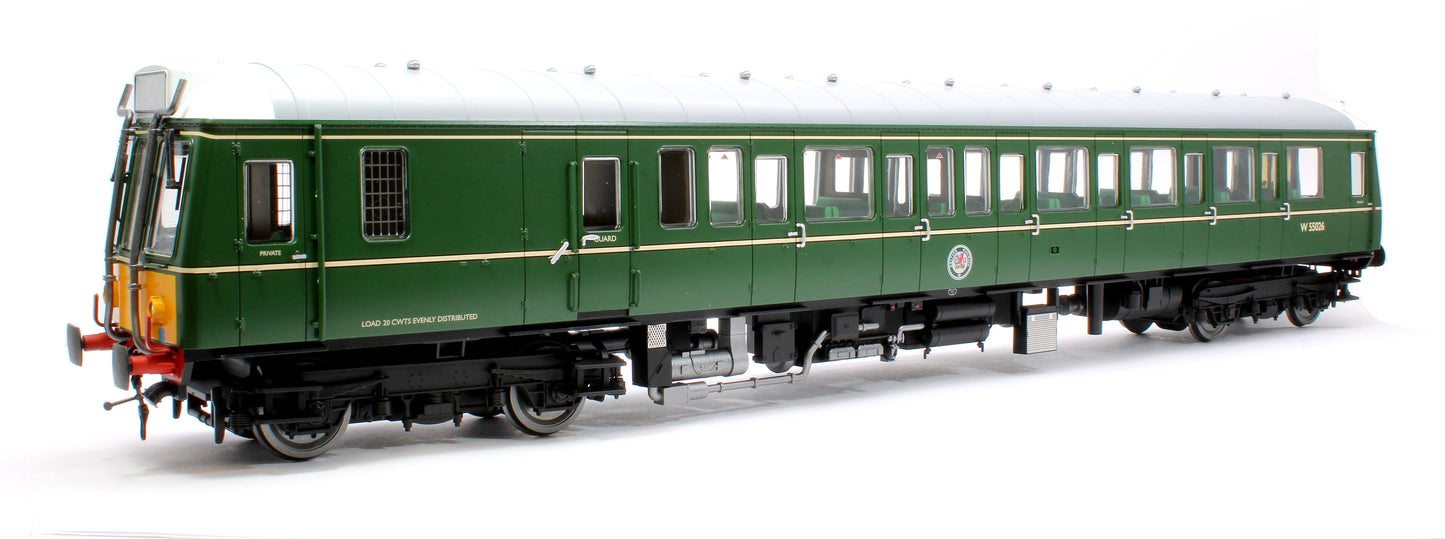 Class 121 55026 BR Green SYP Single Car DMU - DCC Sound Fitted