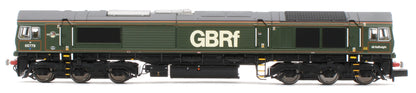 2D-066-007S Class 66 66779 "Evening Star" BR Lined Green Diesel Locomotive - DCC Sound