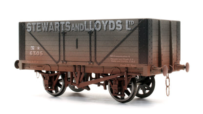 Pre-Owned 'Stewarts And Lloyds Ltd' 8 Plank Open Wagon No.6305 (Weathered)