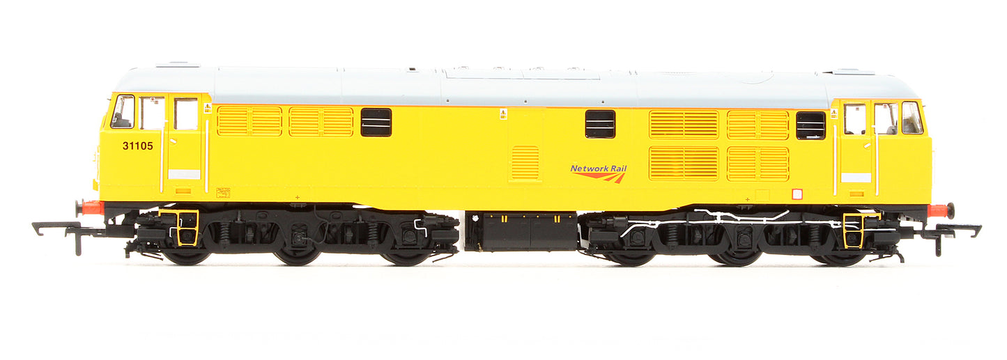 Pre-Owned ACC2846 Class 31105 Network Rail Yellow Diesel Locomotive (Exclusive Edition)