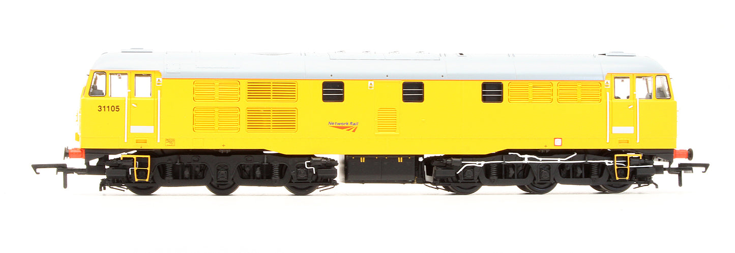 Pre-Owned ACC2846 Class 31105 Network Rail Yellow Diesel Locomotive (Exclusive Edition)