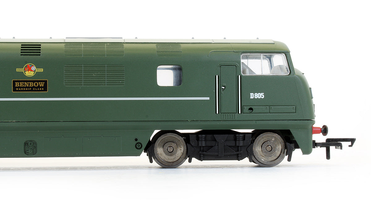 Pre-Owned R3491 RailRoad BR Green Class 42 'Benbow' D805 Diesel Locomotive