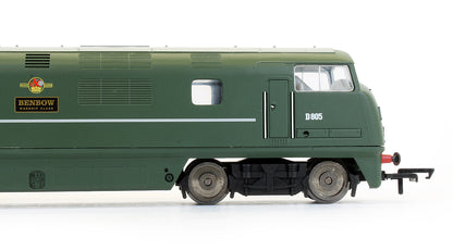 Pre-Owned R3491 RailRoad BR Green Class 42 'Benbow' D805 Diesel Locomotive