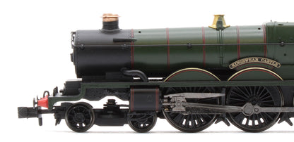 372-031ASF GWR 4073 'Castle' 5015 'Kingswear Castle' BR Lined Green (Early Emblem) Steam Locomotive - DCC Sound