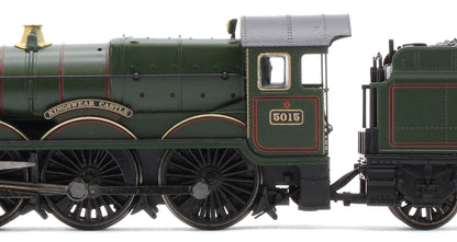 372-031A GWR 4073 'Castle' 5015 'Kingswear Castle' BR Lined Green (Early Emblem) Steam Locomotive