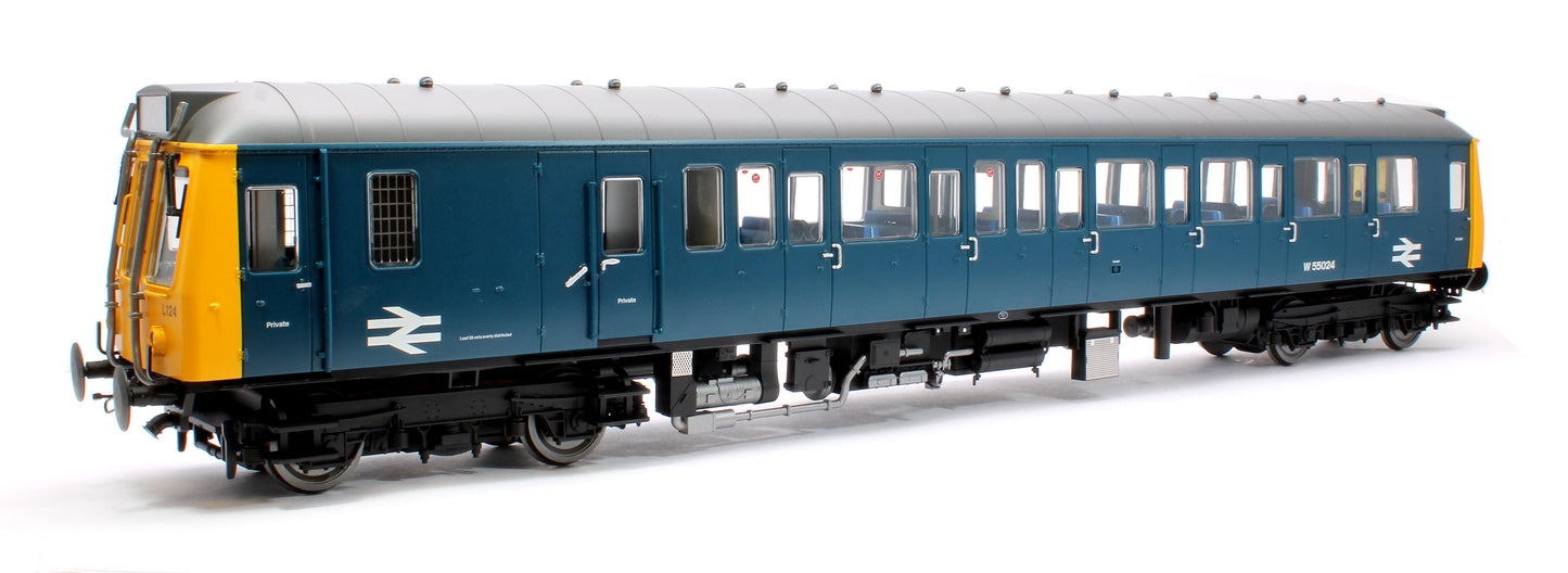 Class 121 55024 BR Blue Single Car DMU