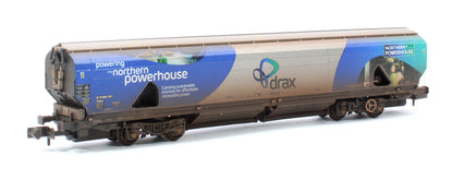 Custom Weathered Drax Power IIA-D Biomass Hopper Twin Pack (Northern Powerhouse Drax Livery) - Pack B