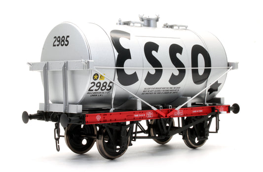 Pre-Owned 14T Tank Wagon Class A Esso Silver #2985