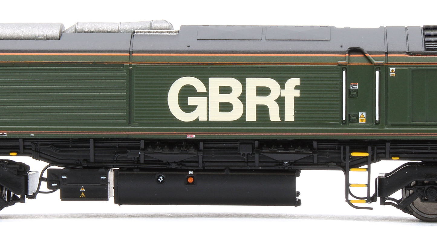 2D-066-007S Class 66 66779 "Evening Star" BR Lined Green Diesel Locomotive - DCC Sound