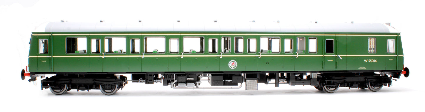 Class 122 55006 BR Green SYP Single Car DMU - Sound Fitted