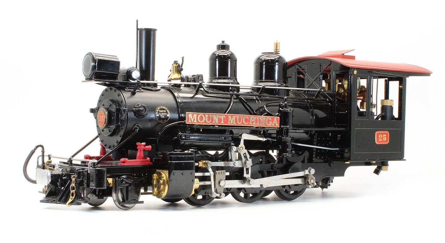 AGR25-BLACK-I Pre-Owned 2-6-2 'MOUNT MUCHINGA' No.25 Black (Radio Control, Insulated Wheels) Steam Locomotive