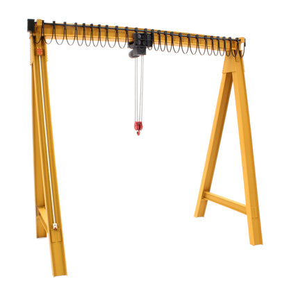 2.5t Gantry Crane - Yellow - O Gauge 1/43.5 scale