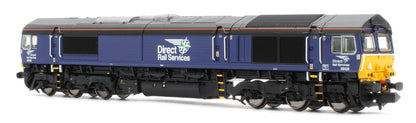 2D-066-008 Class 66 66428 "Carlisle Eden Mind" DRS Plain Blue Diesel Locomotive