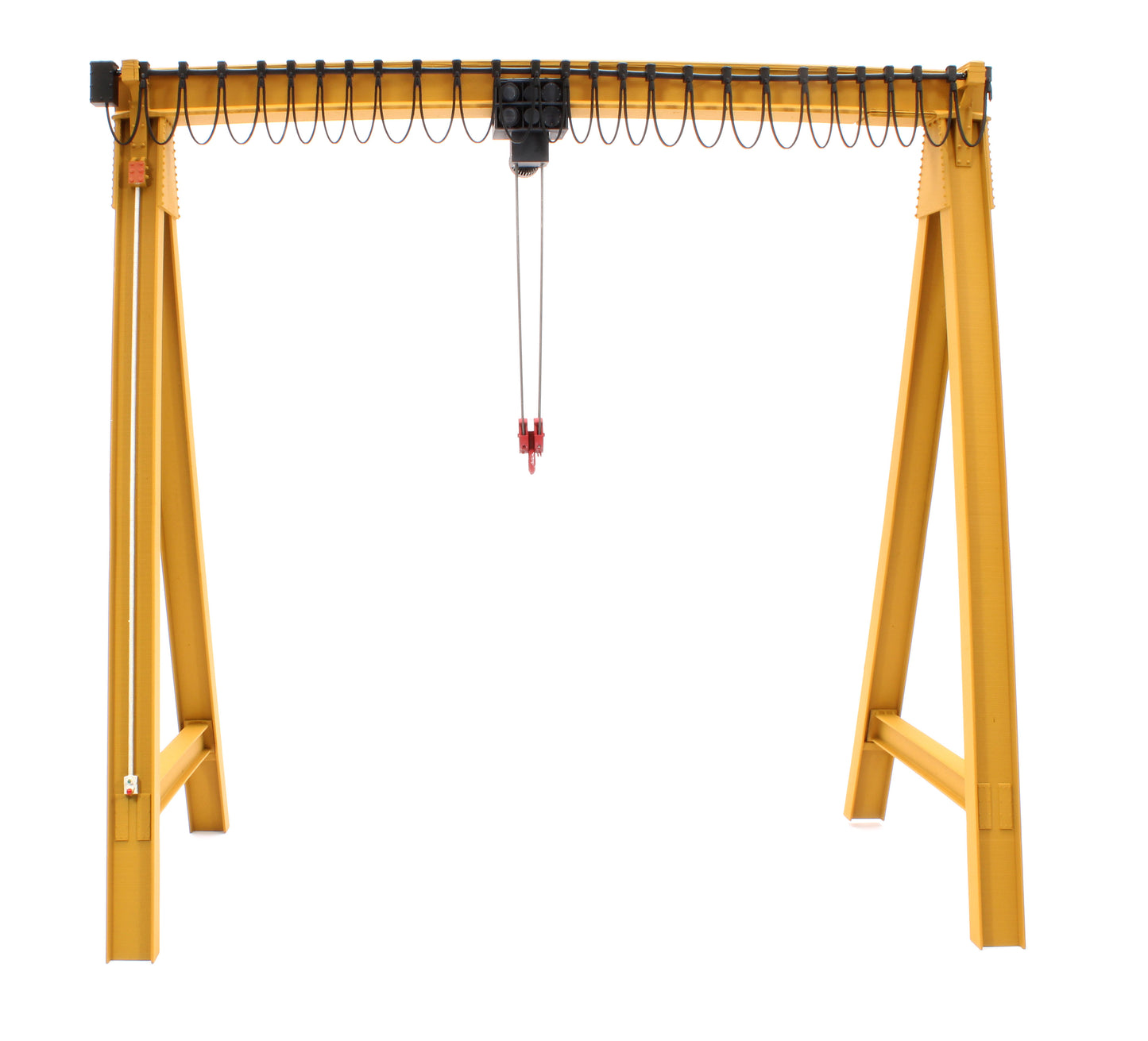 2.5t Gantry Crane - Yellow - O Gauge 1/43.5 scale