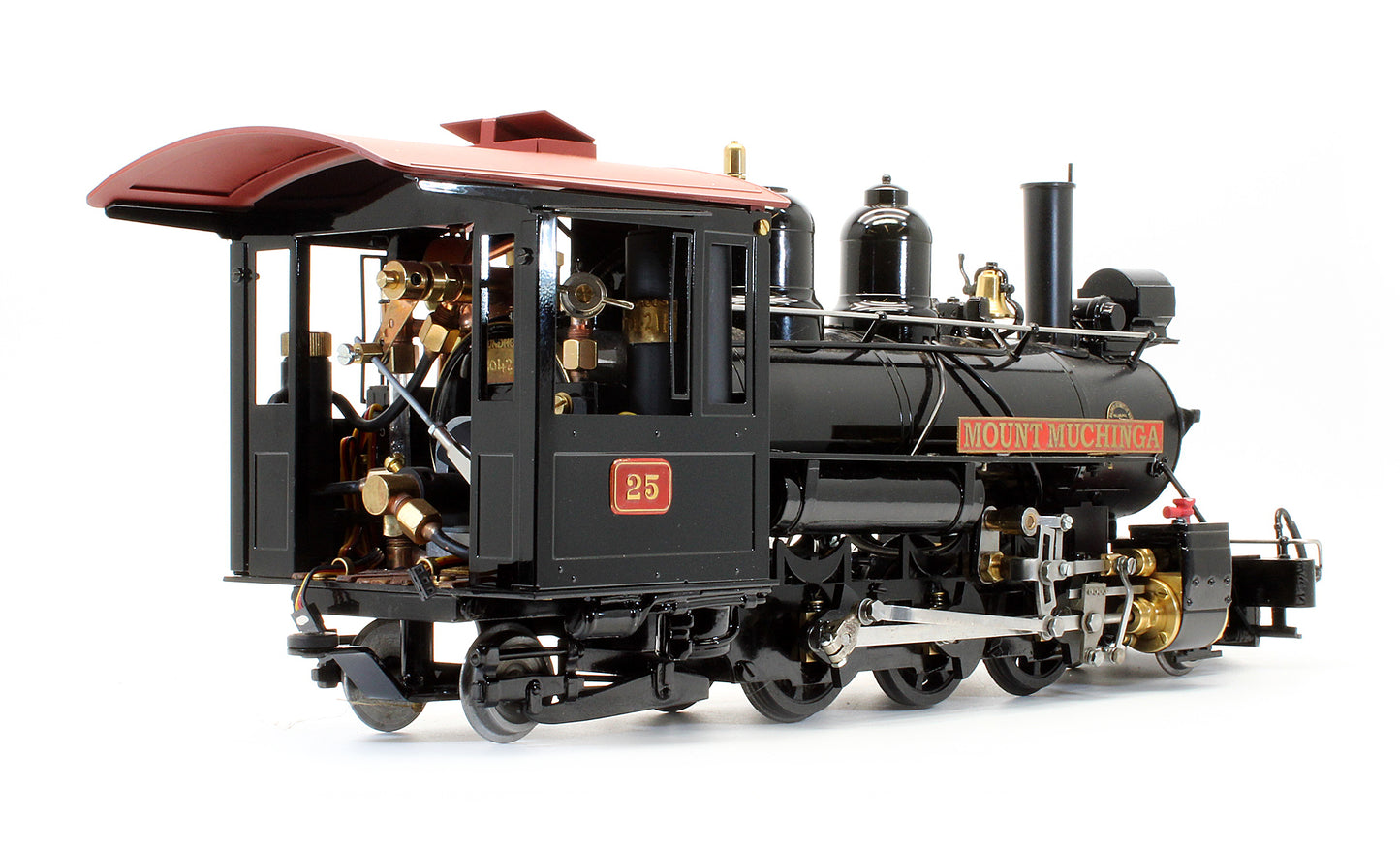 AGR25-BLACK-I Pre-Owned 2-6-2 'MOUNT MUCHINGA' No.25 Black (Radio Control, Insulated Wheels) Steam Locomotive