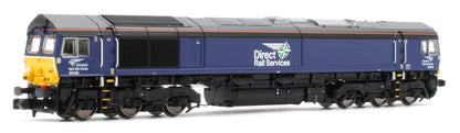 2D-066-008S Class 66 66428 "Carlisle Eden Mind" DRS Plain Blue Diesel Locomotive - DCC Sound