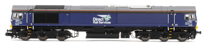 2D-066-008D Class 66 66428 "Carlisle Eden Mind" DRS Plain Blue Diesel Locomotive - DCC Fitted