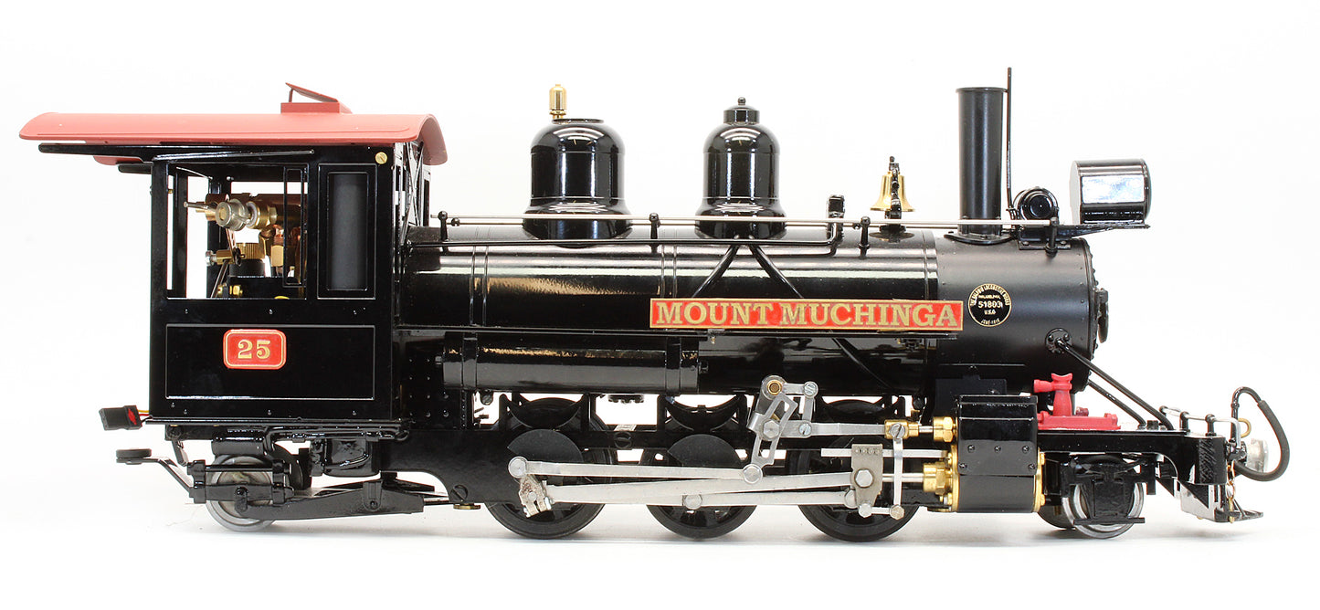 AGR25-BLACK-I Pre-Owned 2-6-2 'MOUNT MUCHINGA' No.25 Black (Radio Control, Insulated Wheels) Steam Locomotive