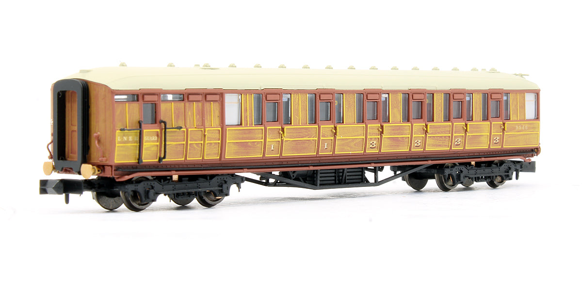 Pre-Owned LNER Teak Gresley Brake Coach '5546'