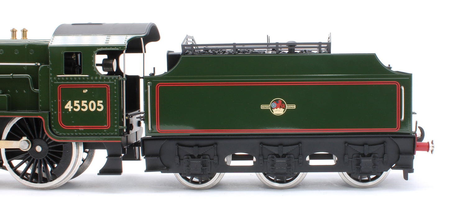 E/42-G1 Patriot Class "Royal Army Ordnance Corps" 4-6-0 BR Gloss Lined Green No. 45505 Steam Locomotive