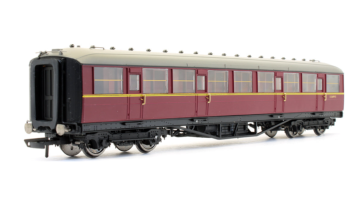 Pre-Owned BR Maroon Gresley 61ft 6in Corridor 3rd Class Coach 'E 12699 E'
