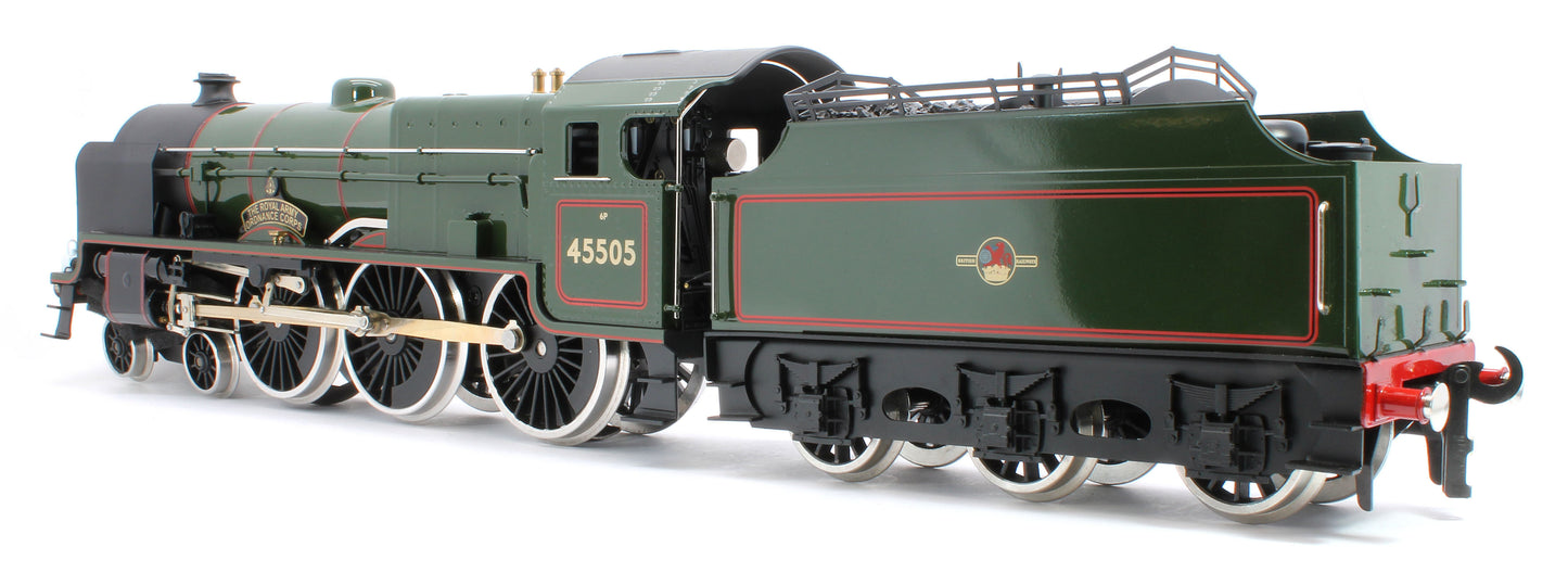 E/42-G1 Patriot Class "Royal Army Ordnance Corps" 4-6-0 BR Gloss Lined Green No. 45505 Steam Locomotive