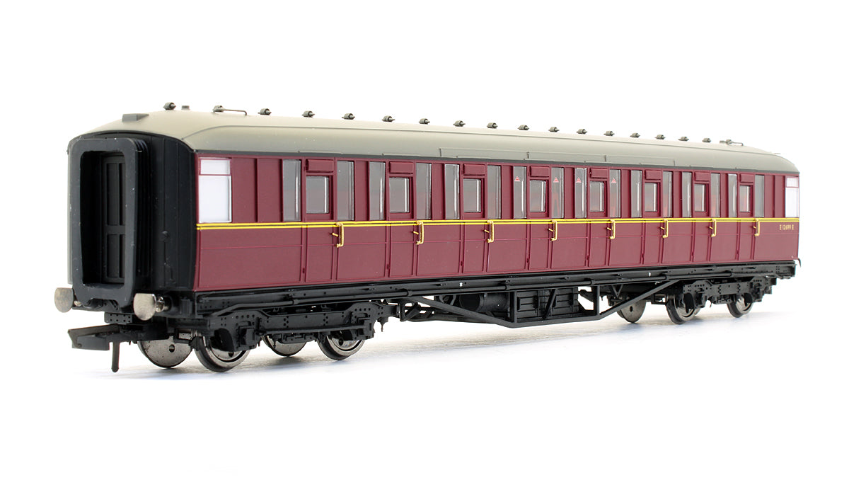 Pre-Owned BR Maroon Gresley 61ft 6in Corridor 3rd Class Coach 'E 12699 E'
