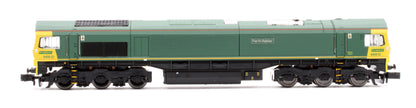 Pre-Owned Class 66 Unbranded Freightliner Livery No.66612 Diesel Locomotive
