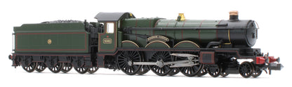 372-035SF GWR 4073 'Castle' 4082 'Windsor Castle' GWR Lined Green (Shirtbutton) Steam Locomotive - DCC Sound