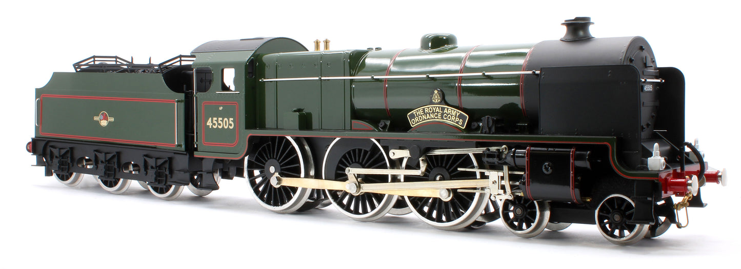E/42-G1 Patriot Class "Royal Army Ordnance Corps" 4-6-0 BR Gloss Lined Green No. 45505 Steam Locomotive